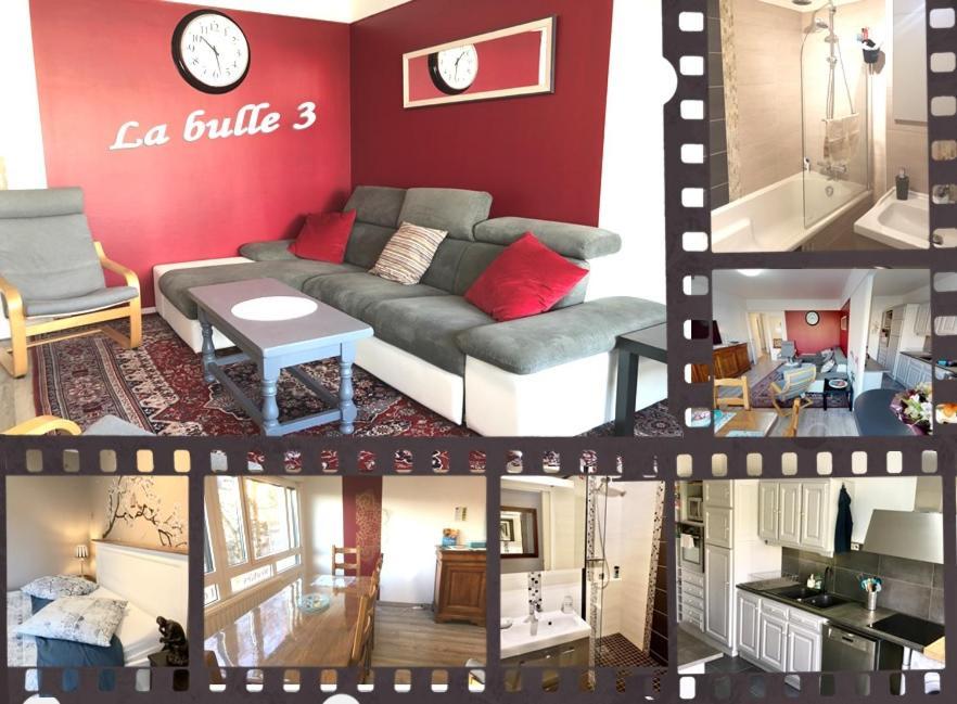 Bedinreims "Burgundy Bottle" 110M2 Exceptional, 4 Chambres Doubles, 2 Bain, Free Park & Wifi, Tout Equipe Exteriér fotografie