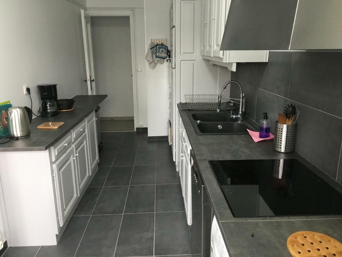 Bedinreims "Burgundy Bottle" 110M2 Exceptional, 4 Chambres Doubles, 2 Bain, Free Park & Wifi, Tout Equipe Exteriér fotografie
